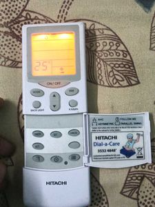 Hitachi Air Conditioner Remote