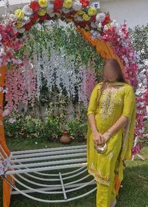 Beautiful Lime Green Kurta Set