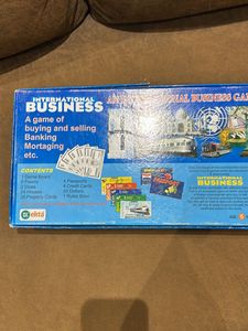 International Business Board Game.