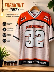 🔥Boxy fit Oversized Freakout Jersey T-Shirt🔥