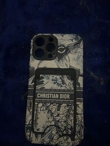 iPhone 13pro Max Christian Dior Case Wallet Attach