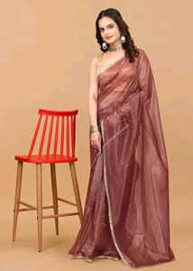Light pink beautiful saree for girls/women