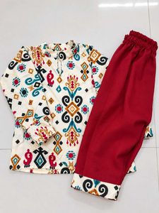 💥pack of 4 Kids dress with pant