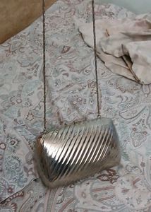 Solid Silver Evening Bag