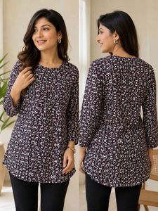 Stylish Printed Tunic Top