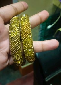 Festival Wear Golden Bangle ( 2)