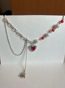 Handmade Gothic Heart Necklace🕷️🫀