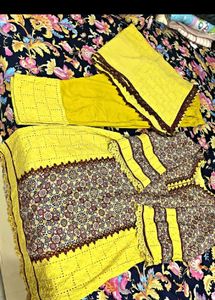 Chikankari Suit 💛