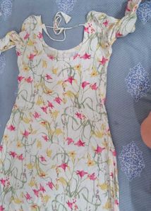 Vibrant Pink &amp; Floral Kurta Set