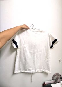 White "Young Scrappy &amp; Hungry" Graphic Tee