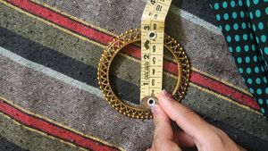 Premium Quality Golden Kada Bangals