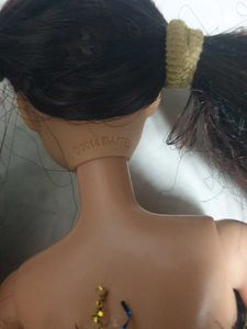 Asian Fashion Doll with Blue Gown