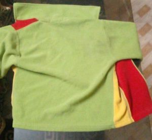Retro Colorblock Zip-Up Jacket