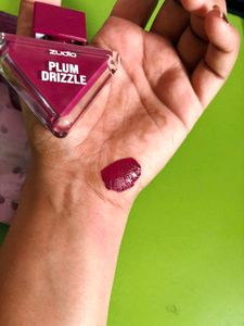 Zudio Plum Drizzle Lipstick Swatch