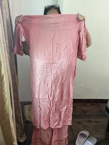 Pink Aakriti Kurta