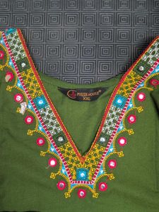 Embroidered Kurta XXL
