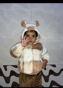 Cute Bear Hoodie Jacket for Kids