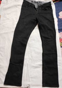 Classic Black Denim Jeans