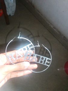 BABE Hoop Earrings