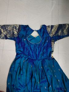 Full Length Pattu Dress 👗