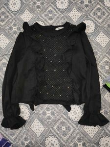 Cute Black Top
