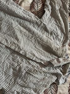 Chic Striped Button-Up Shirt
