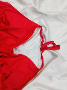 🇳🇿💫🎀Red Halter Bikini Top