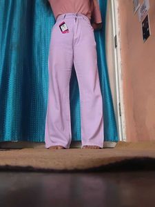 ❤️Waist 30 to 32Lavender Wide Leg Jeans