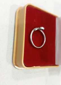 pure silver ring