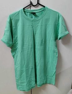 Sea Green Casual Tshirt