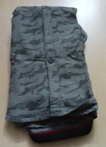 Men's Camouflage Print Shirt
