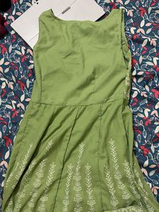 Elegant Green Sharara Suit Set