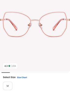 lenskart Pink Blue Light computer glasses