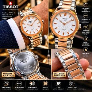 TISSOT 1853 (COPY)Premium Two-Tone Quartz Watch –