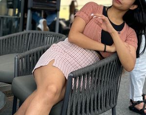 Checkered Mini Skirt