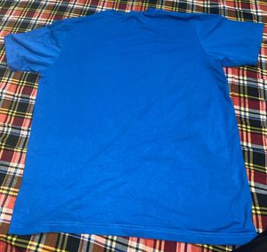 Blue Gucci Logo T-Shirt