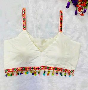 Designer Padded Embroidered blouse
