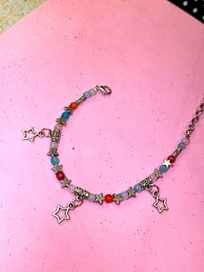 Boho Star Charm Beaded bracelet