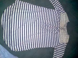 Striped Long Sleeve Top