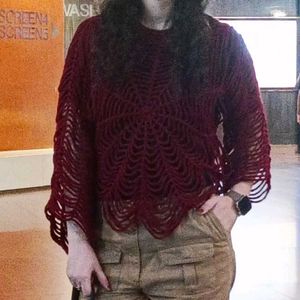 Crochet spider web top 🕸️