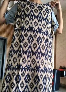 Stylish Sleeveless Kurta with Navy Pants