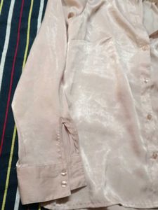 Pink Button-Down Shirt