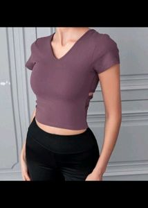Stylish Wrap Crop Top