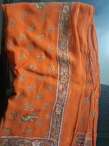 Orange Dupatta