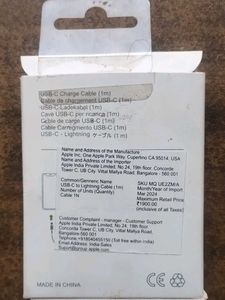 Apple USB-C Charge Cable (1m)