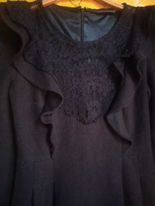 Girls Black Party Dress