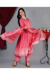 Beautiful Pink Kurta Set