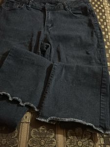 Women's Black Flare Jeans