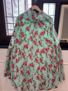 Beautiful Floral Lehenga Skirt Size Xs