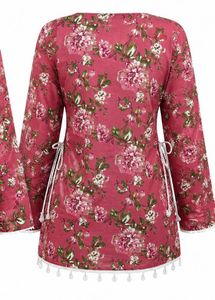 Pink double side dori kurti